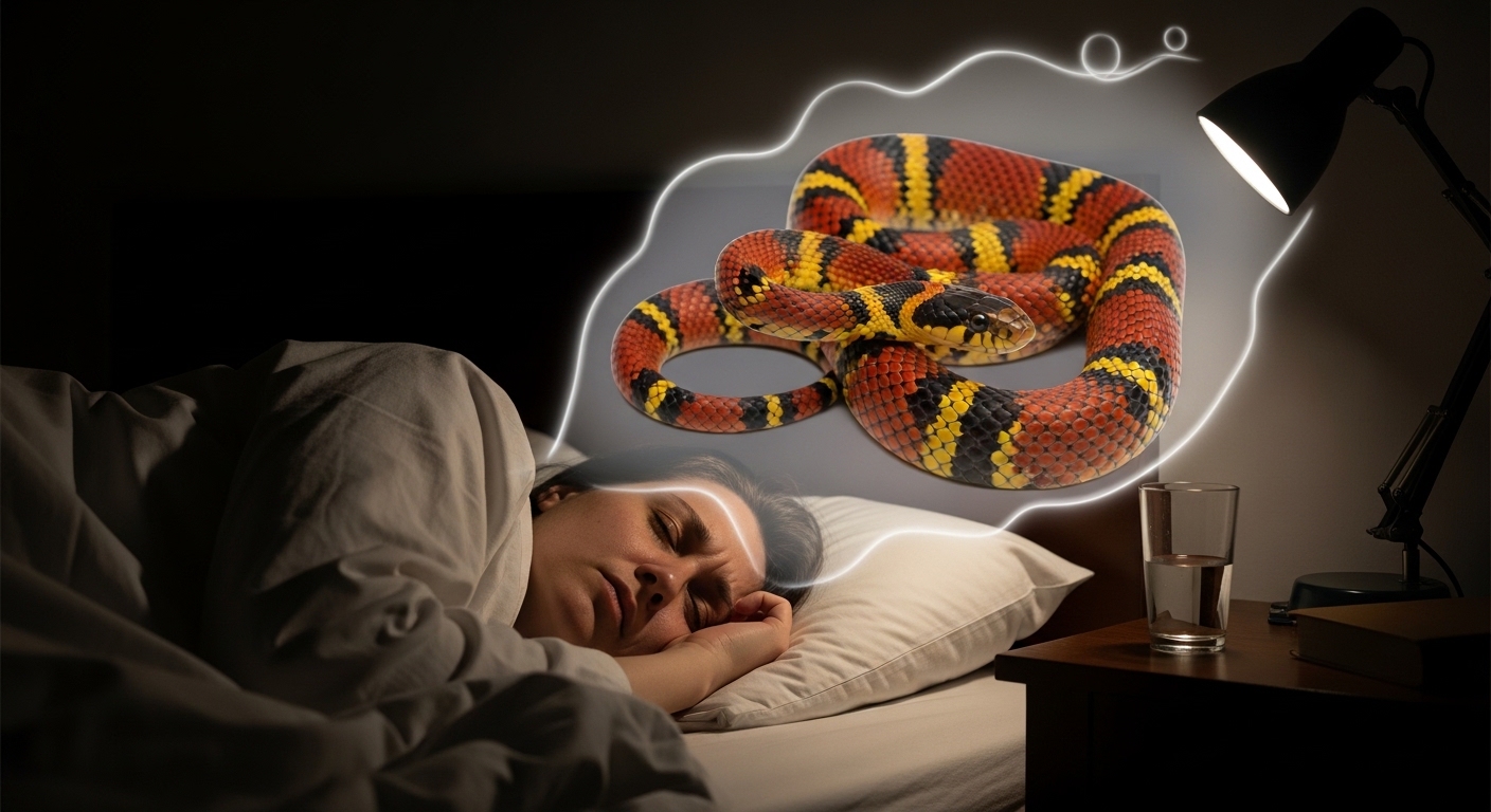 O que significa sonhar com cobra coral? Simbolismo e Interpretação