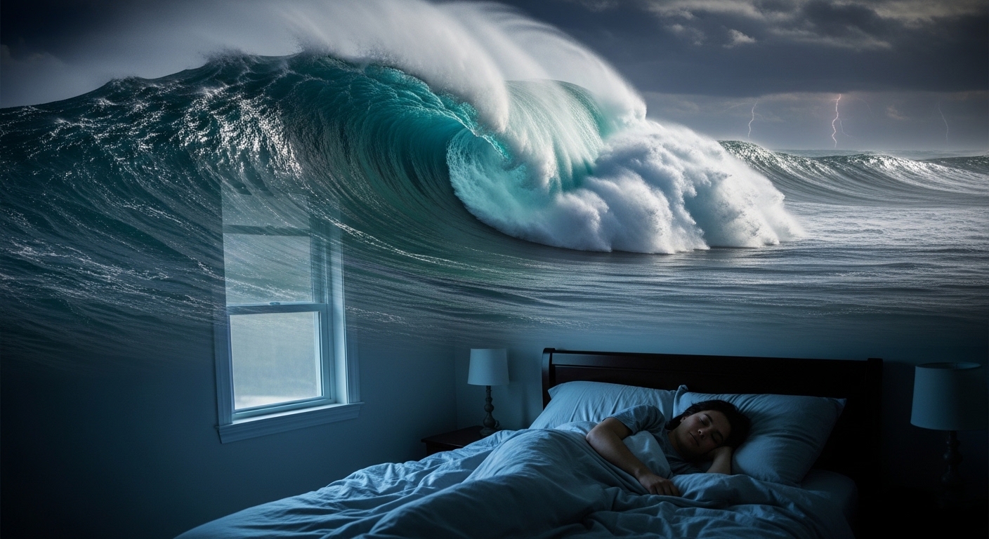 O que significa sonhar com ondas gigantes? Reflexões e significados