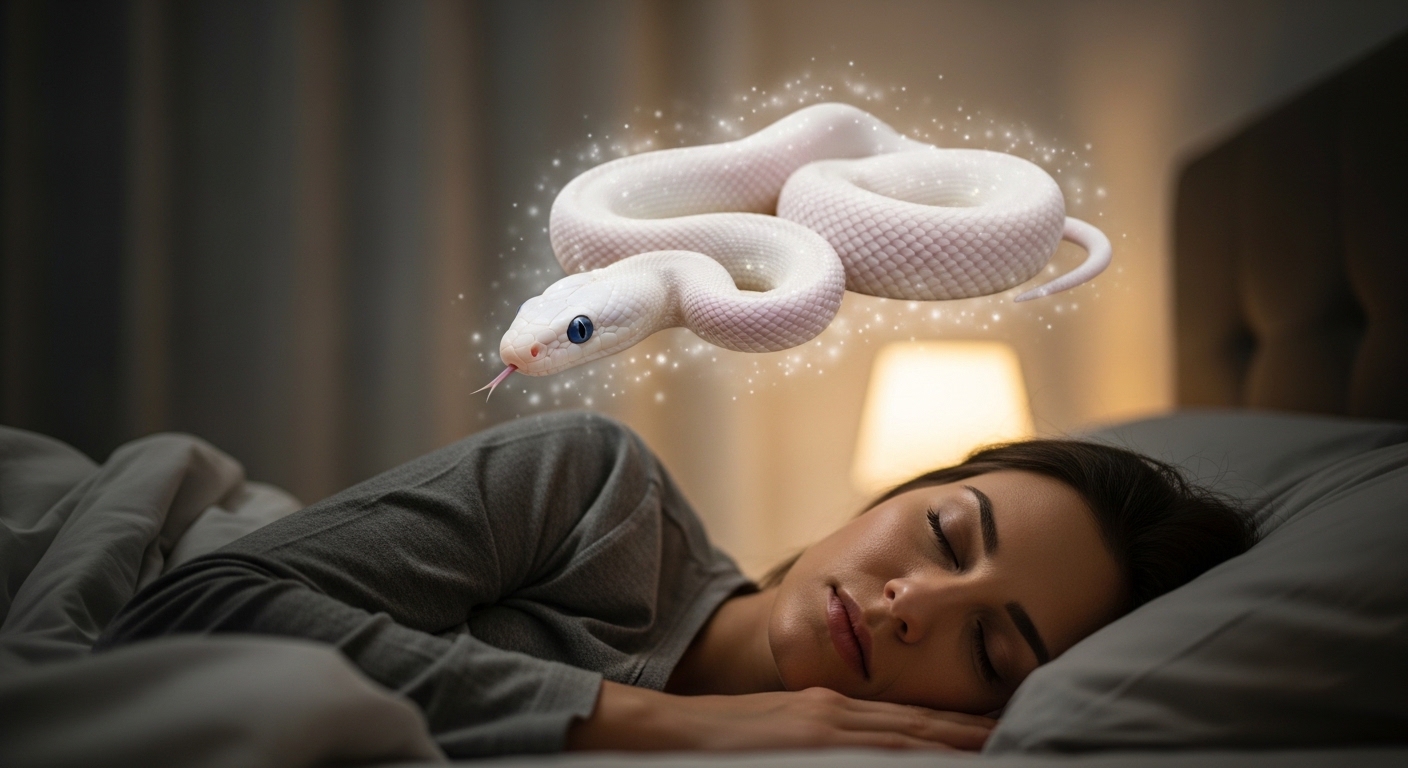 O que significa sonhar com cobra branca? Descubra agora