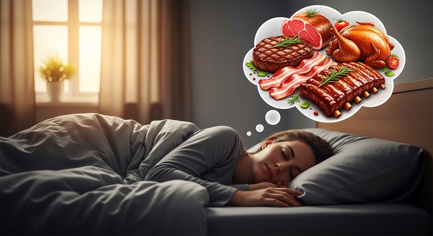 O que significa sonhar com carne: Descubra as mensagens do subconsciente