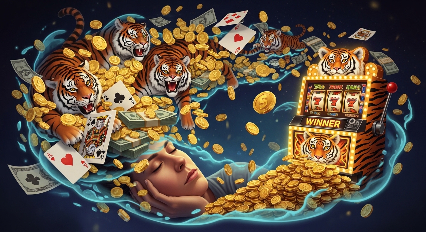 Sonhar que Ganhou Dinheiro no Jogo do Tigre: Significado e Reflexões