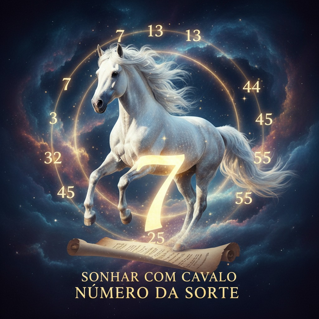 Sonhar com Cavalo Número da Sorte: descubra o significado do sonho e os números associados